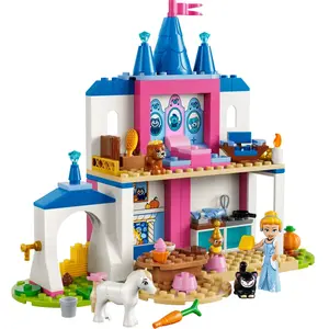 LEGO® Disney Princess 43283 Château de Cendrillon et ses amis animaux pas cher