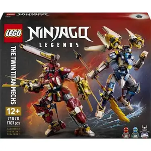 LEGO® Ninjago® 71870 Les robots Titan jumeaux pas cher