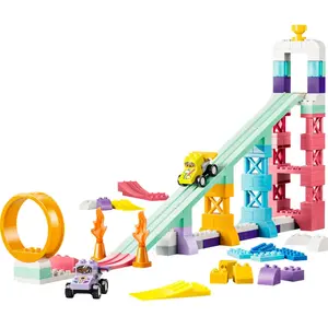 Comparateur de prix : DUPLO - Rampes créatives 3-en-1 avec véhicules - 10478