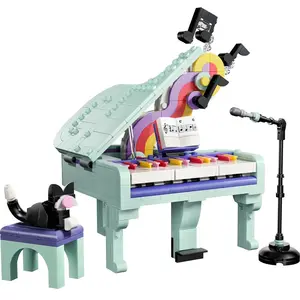 LEGO® Creator 31392 Décoration musicale : piano et chat pas cher