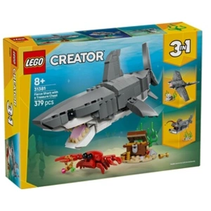 Comparateur de prix : LEGO Creator 3-en-1 Le redoutable requin et le coffre au trésor 31381