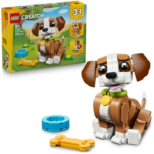 Comparateur de prix : LEGO Creator 3-en-1 Les adorables animaux: le chiot joueur 31382