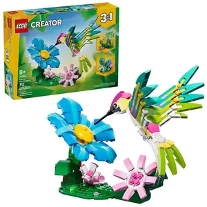 LEGO Creator 3-en-1 Animaux sauvages: le colibri coloré 31384 pas cher