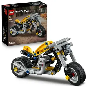 Comparateur de prix : LEGO Technic Moto jaune 42225