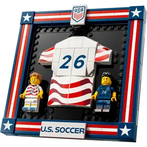 Comparateur de prix : LEGO LEGO® Editions Maillot 2026 de l'équipe nationale américaine de f...
