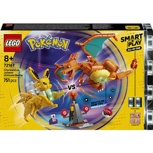 LEGO Pokemon - SMART Play - Le combat ultime entre Dracaufeu et Voltali - 72167 pas cher