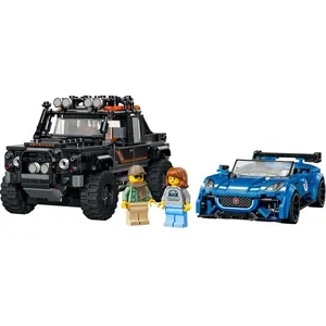 LEGO Speed Champions La Jaguar Project 7 et le Land Rover Defender 772...Vendu parlego