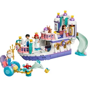 LEGO® Disney Princess 43299 Le bateau du mariage royal d’Ariel pas cher