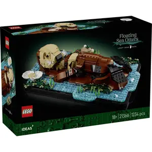 Comparateur de prix : LEGO Ideas Les loutres câlines 21366