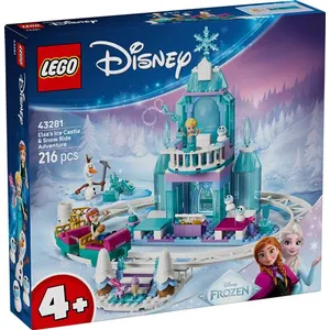 Comparateur de prix : LEGO Disney  Le château de glace et la piste enneigée d'Elsa 43281