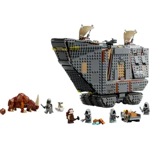 LEGO Star Wars Le Sandcrawler d'Offworld et le Mudhorn 75453 pas cher