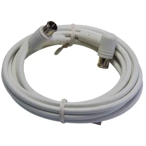 Triax Satkab a+ Câble de connexion sat 3,0 m, blindage élevé 100 dB, angle Quick-F