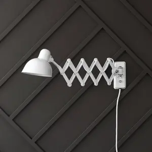 FRITZ HANSEN Kaiser Idell 6718-W blanc brillant pas cher
