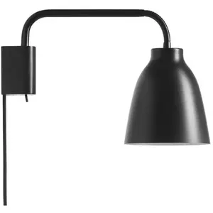 FRITZ HANSEN Caravaggio applique, noire pas cher