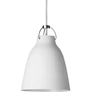 FRITZ HANSEN Caravaggio P1 blanc matVendu parluminaire