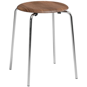 Fritz Hansen - Tabouret empilable Dot - Bois naturel - Contreplaqué mo... pas cher