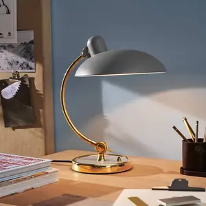 FRITZ HANSEN Kaiser Idell Luxus gris mat/laitonVendu parluminaire
