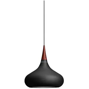 FRITZ HANSEN Orient P3 suspension noir/rose Ø 50cmVendu parluminaire