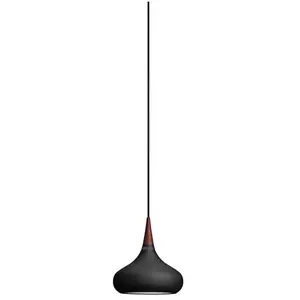FRITZ HANSEN Orient P1 pendule noir/rose Ø 22,5Vendu parluminaire