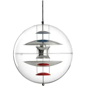 Comparateur de prix : VERPAN lampe à suspension VP GLOBE (Ø 40 cm - Réflecteurs en aluminium)
