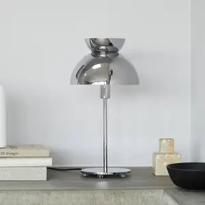 FRANDSEN lampe à poser Butterfly, interrupteur, chromé pas cher