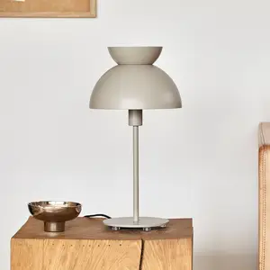FRANDSEN lampe à poser Butterfly, interrupteur, gris pas cher