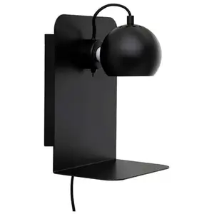 Frandsen BALL-Applique murale orientable avec tablette Métal H30cmVendu parluminaire