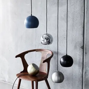 FRANDSEN suspension Ball, nickel satiné, Ø 18 cm
