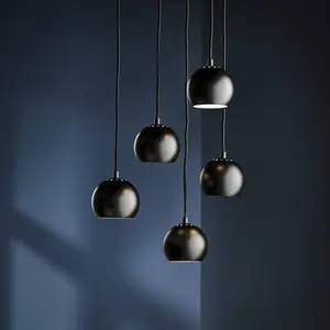 FRANDSEN suspension Ball, noir mat, Ø 12 cm pas cher