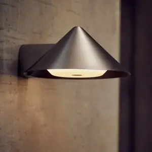 FRANDSEN Applique murale LED rechargeable Grasp, acier inoxydable, 15 ...Vendu parluminaire