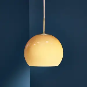 FRANDSEN suspension Ball, ambre, Ø 18 cm, verre pas cher