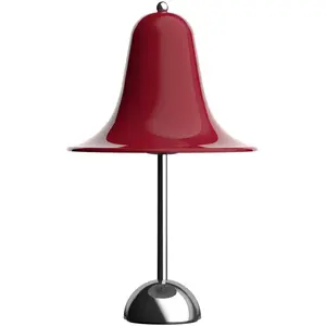 Verpan - Lampe à poser Pantop Rouge cerise taille unique pas cher