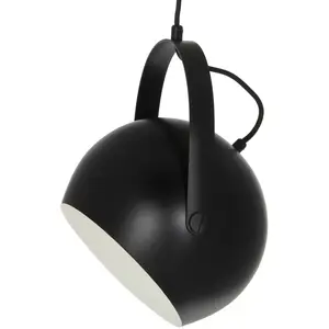 FRANDSEN Ball with Handle Suspension 19cm noir pas cher