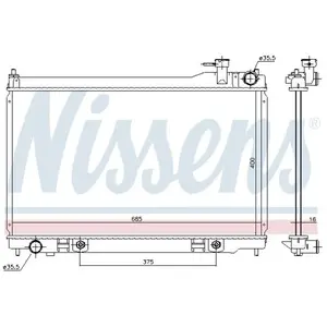 Nissens Radiateur pas cher
