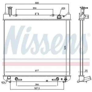 Nissens Radiateur pas cher