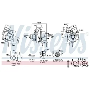 Comparateur de prix : Nissens Turbocompresseur, suralimentation 93419