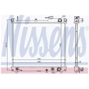 Nissens Radiateur pas cher