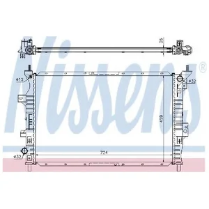 Radiateur, refroidissement moteur NISSENS 62357 pas cher