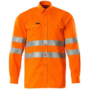 Mascot Chemise à Manches Longues Safe Classic 06004 pas cher