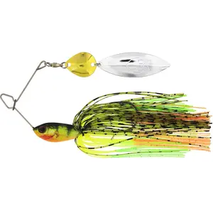 Comparateur de prix : Westin Spinnerbait Mvibe Pro Colorado Gold Willow Silver 4/0 28g