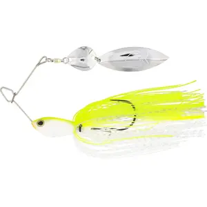 Comparateur de prix : Westin Spinnerbait Mvibe Pro Colorado Silver Willow Silver 4/0 28g
