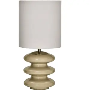 Comparateur de prix : House Doctor Lampe de table Step L sable/blanc cassé - 900000274