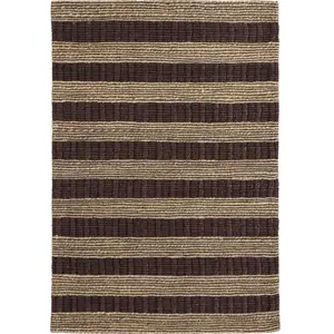 House Doctor Tapis Block marron/naturel - 900000168 pas cher