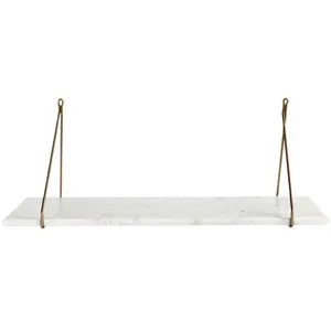 House Doctor - Etagã¿Re Marble L 70 Cm  - Blanc pas cher