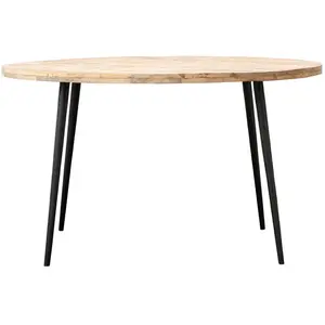 Table ronde en bois naturel Club - House Doctor pas cher
