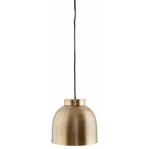 Comparateur de prix : Lampe Suspension Bowl Laiton Small Diam 23 cm House Doctor