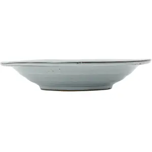 House Doctor - Assiette creuse Rustic Bleu gris taille uniqueVendu paramazon