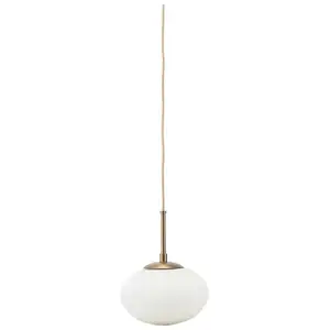 house doctor Suspension blanche small 22cm pas cher