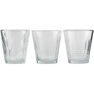 House Doctor Ma1010 Lot de 6 verres vintage
