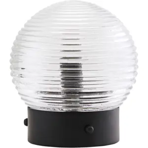House Doctor DAIA-Lampe à poser Métal/Verre H17cm pas cher